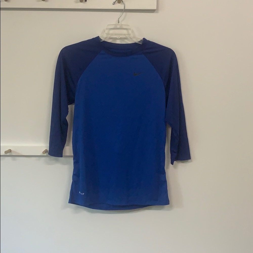 Nike DriFit 3/4 length sleeves